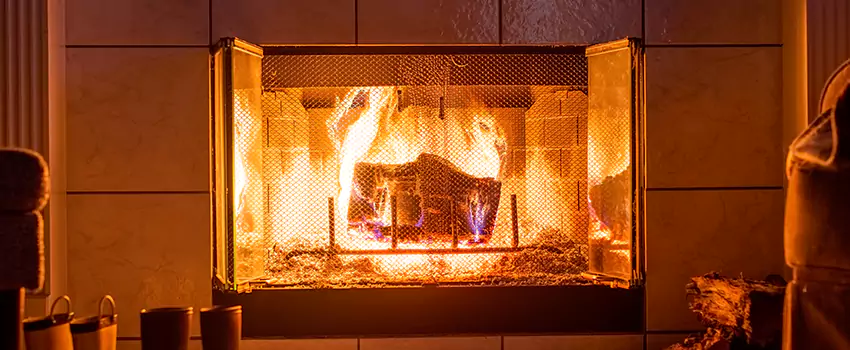 Mendota Hearth Landscape Fireplace Installation in Mission Viejo, California