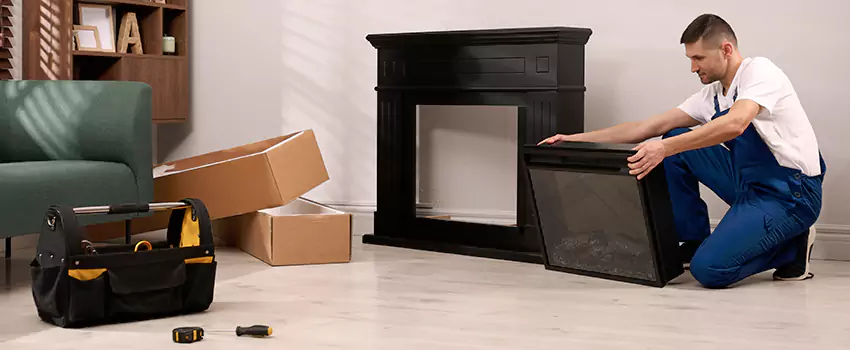 Old Rusted Metal Fireplace Repair And Replacement in Mission Viejo, CA